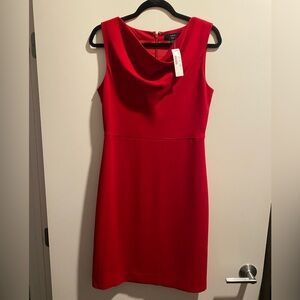 NWT J. Crew structured cowl neck dress, size 6